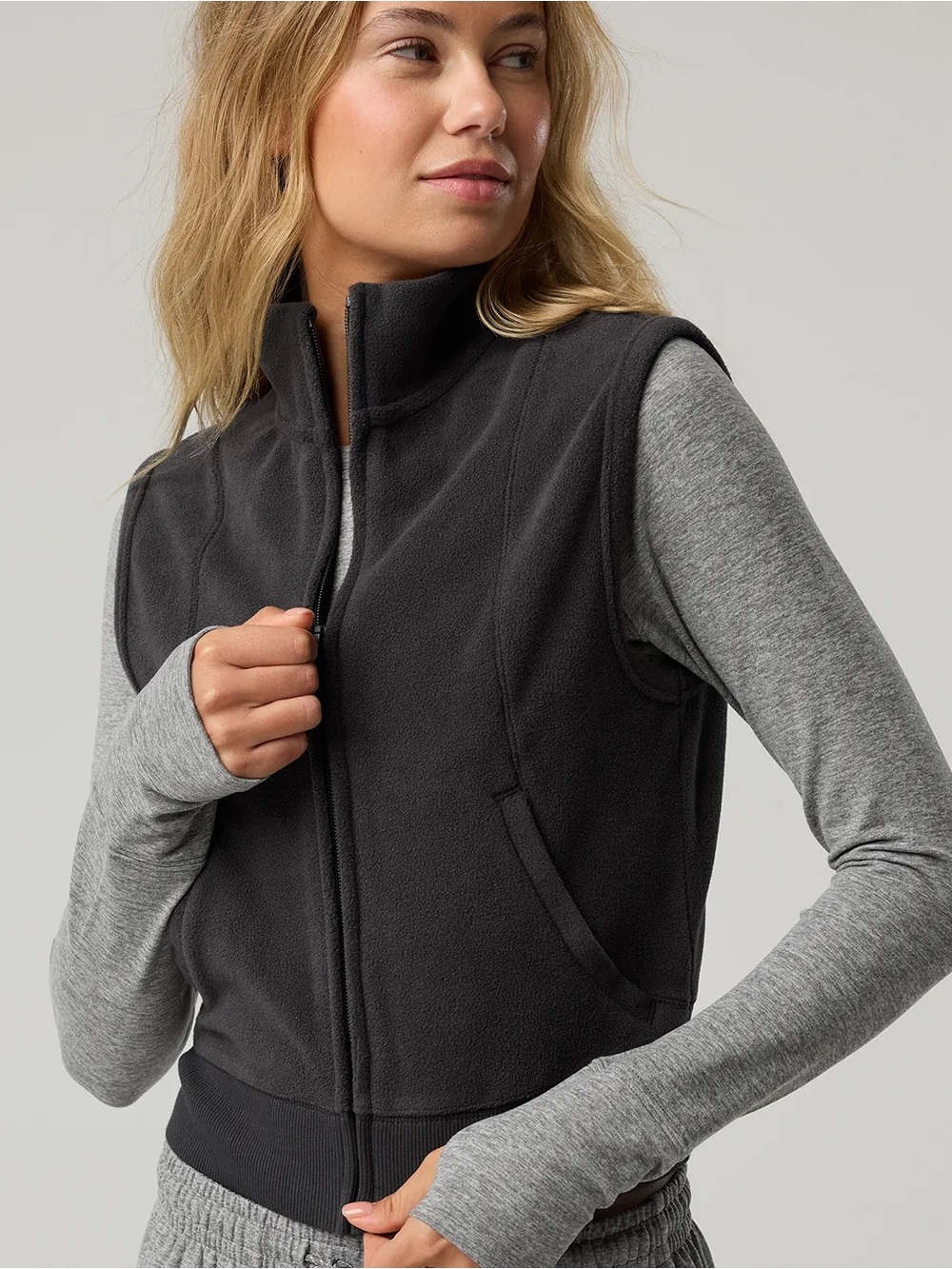 Aerie Polar Fleece Vest OFFLINE